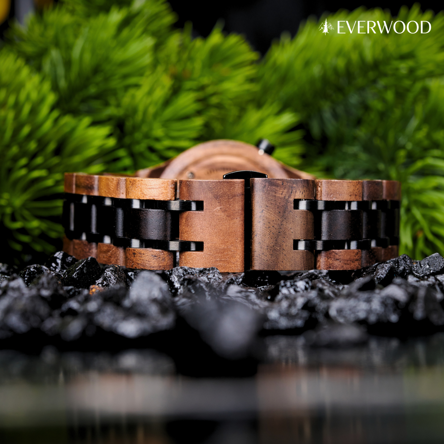 EverWood™ - Leaf Green pentru Femei 35 mm