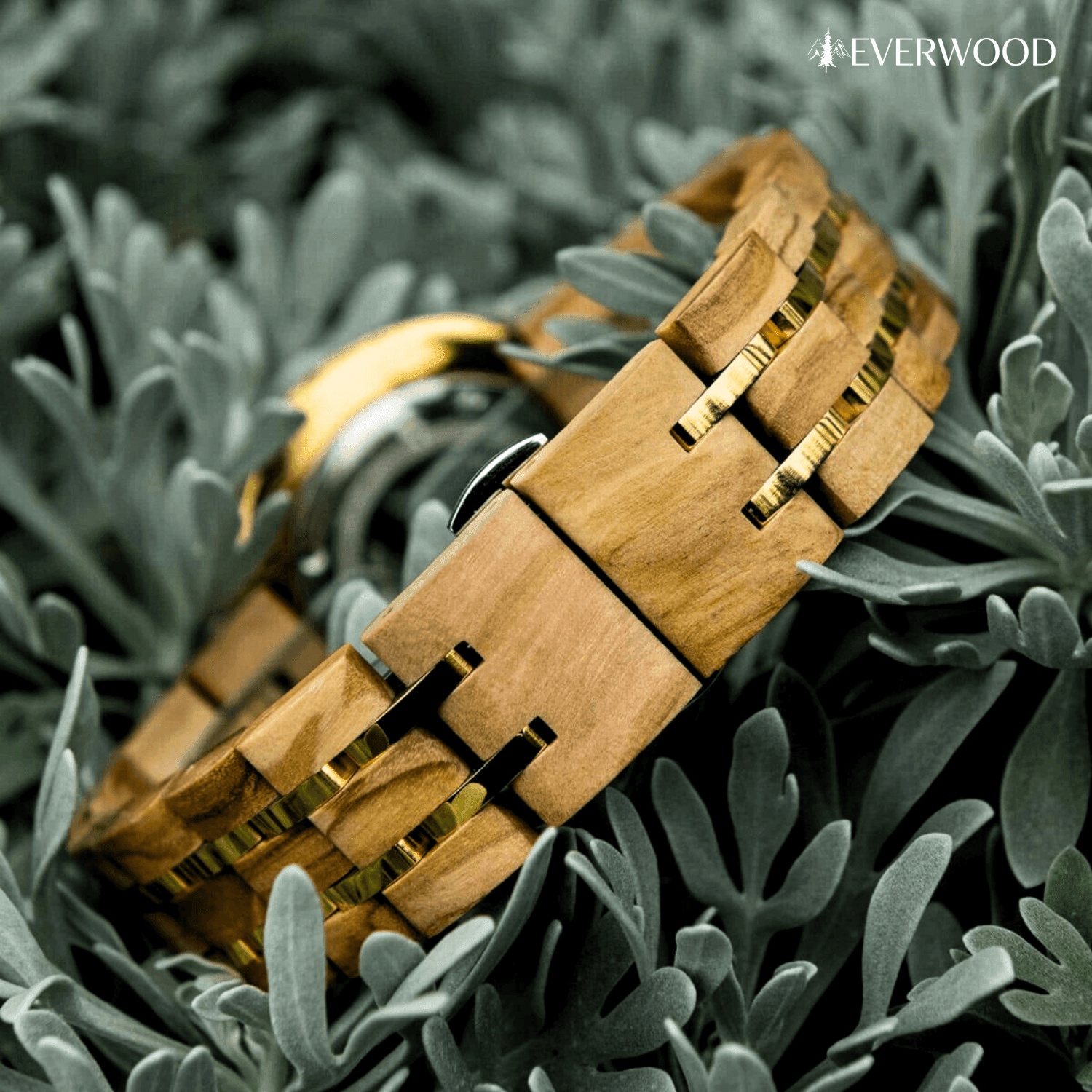 EverWood™ - Rose White 38mm - EverWood ® Fa Karórák | Férfi & Női Karóra Faóra Fakaróra EverWood